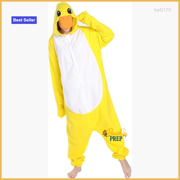 Unisex Adult Polar Fleece Onesie Pajama Costume for Cosplay Parties